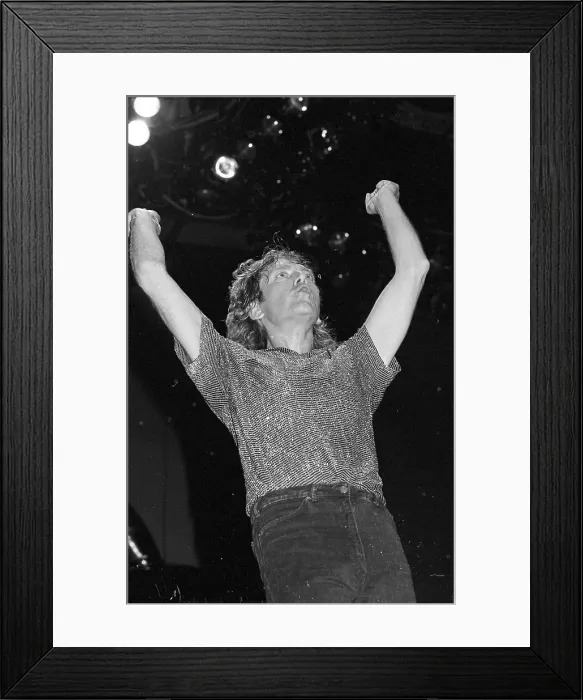 Framed Print : Robert Plant Performs Post-Zep Framed Print : Robert Plant Performs Post-Zep