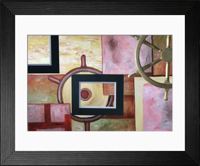 Framed Print : Abstract Art