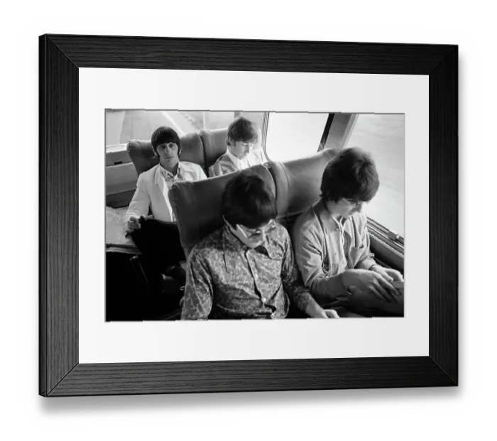 Framed Print : The Beatles Heading To The Warwick Hotel Framed Print : The Beatles Heading To The Warwick Hotel
