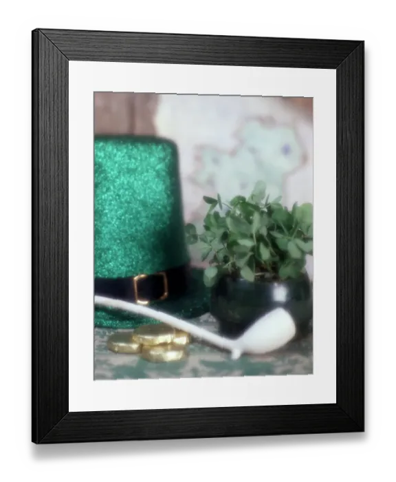 Framed Print : 1980s IRISH SAINT Framed Print : 1980s IRISH SAINT