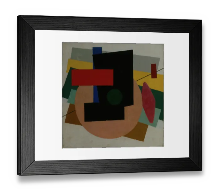 Framed Print : Suprematist Composition, 1916. Artist: Klyun, Ivan Vassilyevich (1873-1942) Framed Print : Suprematist Composition, 1916. Artist: Klyun, Ivan Vassilyevich (1873-1942)