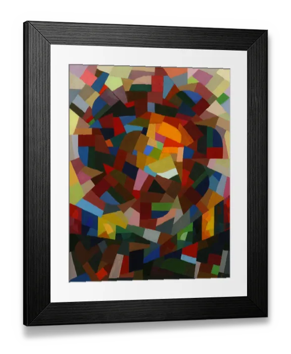 Framed Print : La Rosace Ii Framed Print : La Rosace Ii