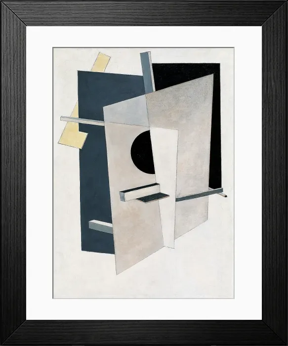Framed Print : Proun 6. Artist: Lissitzky, El (1890-1941) Framed Print : Proun 6. Artist: Lissitzky, El (1890-1941)