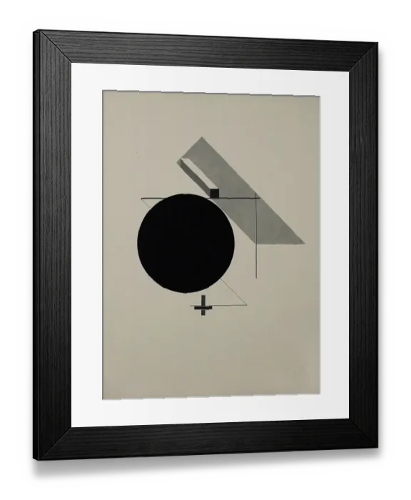 Framed Print : Proun. Artist: Lissitzky, El (1890-1941) Framed Print : Proun. Artist: Lissitzky, El (1890-1941)