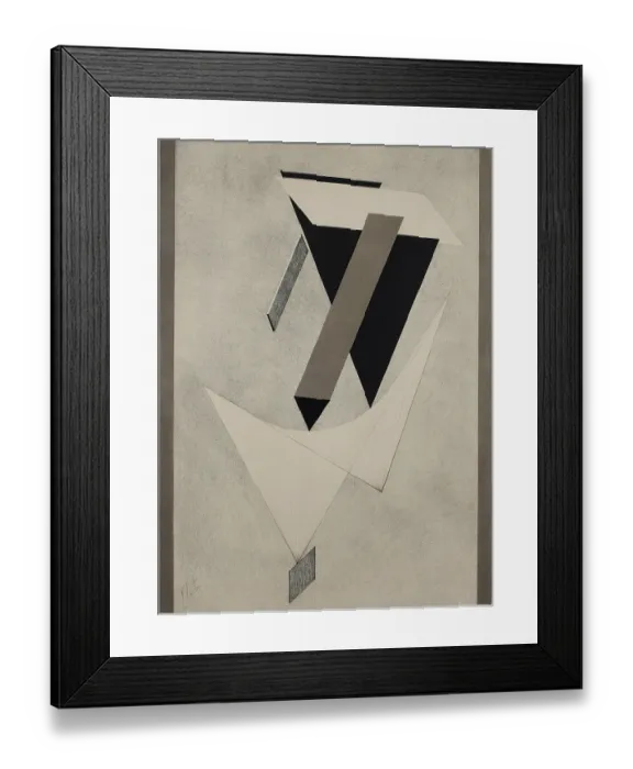 Framed Print : Proun. Artist: Lissitzky, El (1890-1941) Framed Print : Proun. Artist: Lissitzky, El (1890-1941)