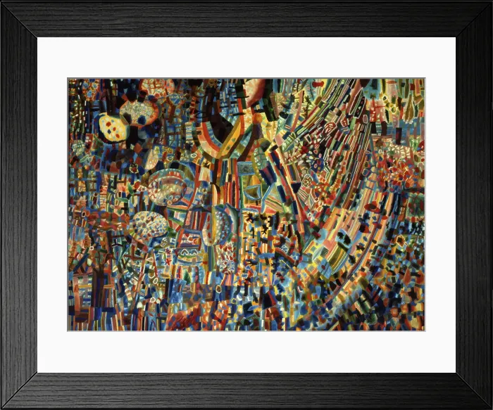 Framed Print : Composition, 1930. Artist: Filonov, Pavel Nikolayevich (1883-1941) Framed Print : Composition, 1930. Artist: Filonov, Pavel Nikolayevich (1883-1941)