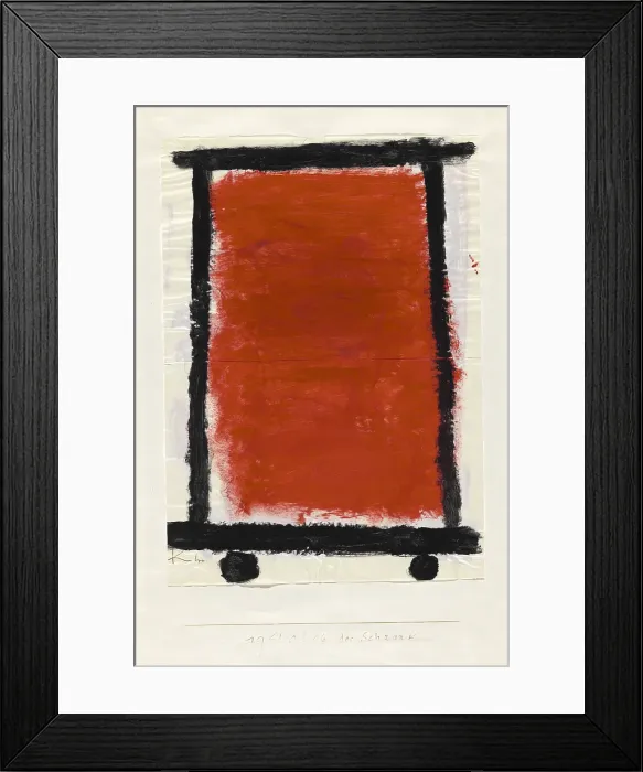 Framed Print : The cupboard, 1940. Artist: Klee, Paul (1879-1940) Framed Print : The cupboard, 1940. Artist: Klee, Paul (1879-1940)