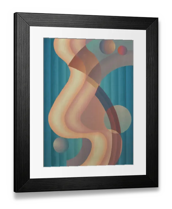 Framed Print : Composition No. 61 Framed Print : Composition No. 61