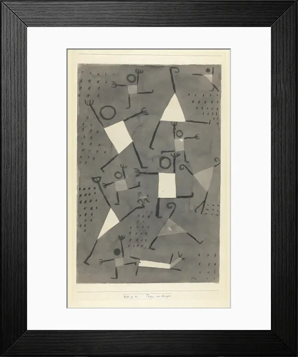 Framed Print : Tanze Vor Angst Dances Caused By Fear Framed Print : Tanze Vor Angst Dances Caused By Fear