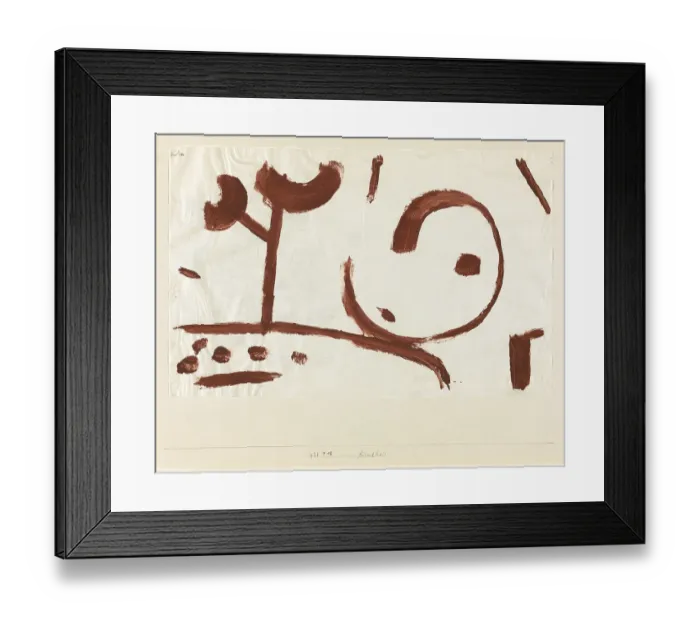 Framed Print : Childhood (Kindheit), 1938. Artist: Klee, Paul (1879-1940)