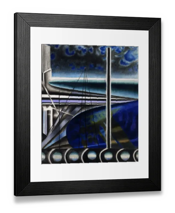 Framed Print : Metropolitan Port Framed Print : Metropolitan Port