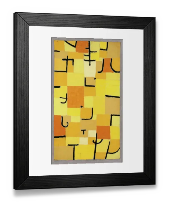 Framed Print : Signs In Yellow Framed Print : Signs In Yellow