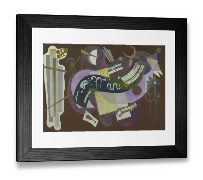 Framed Print : Rigid And Curved Framed Print : Rigid And Curved