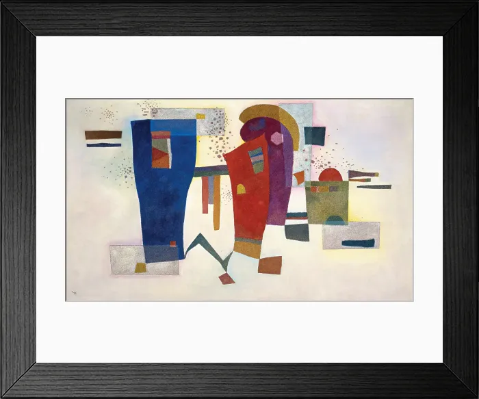 Framed Print : Accompanied Contrast Framed Print : Accompanied Contrast