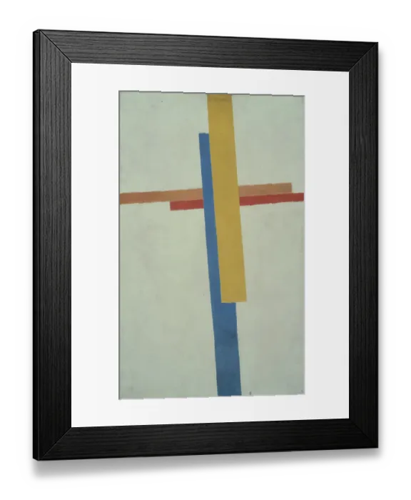 Framed Print : Suprematism. Artist: Malevich, Kasimir Severinovich (1878-1935) Framed Print : Suprematism. Artist: Malevich, Kasimir Severinovich (1878-1935)