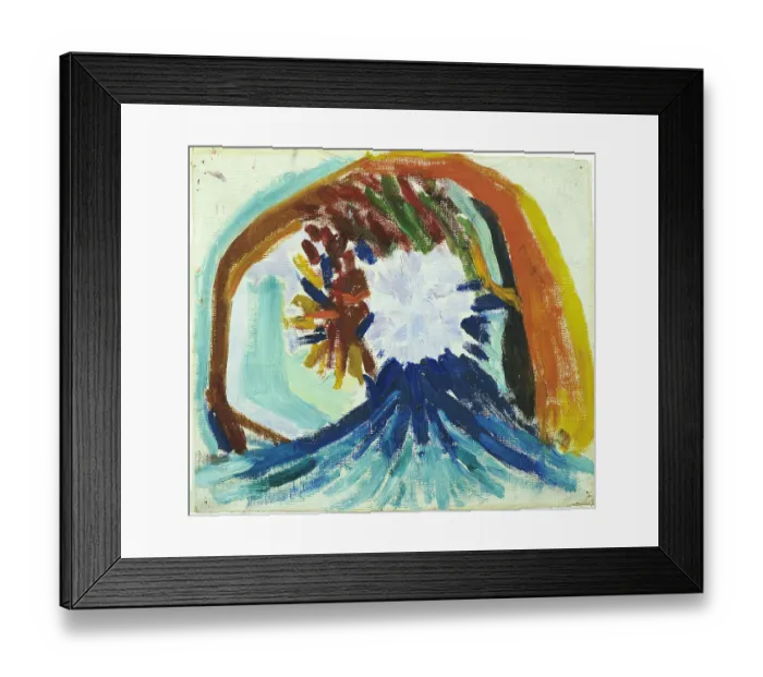 Framed Print : Color in Movement. Artist: Matyushin, Mikhail Vasilyevich (1861-1934) Framed Print : Color in Movement. Artist: Matyushin, Mikhail Vasilyevich (1861-1934)
