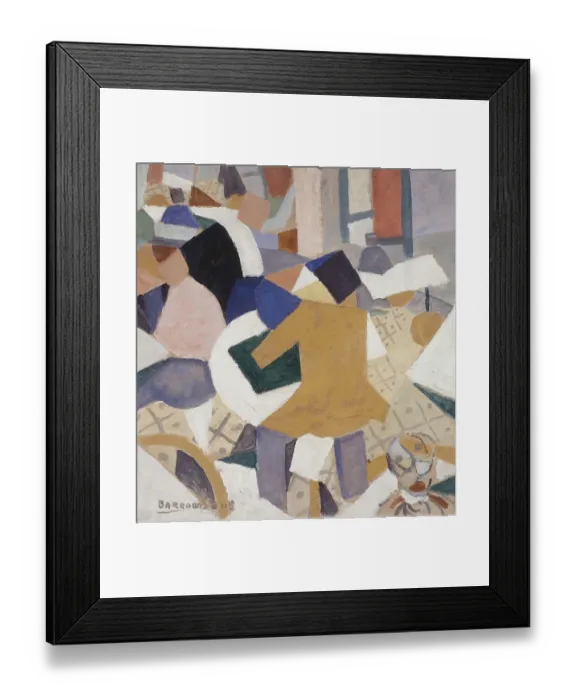 Framed Print : Vibrationist Composition. Artist: Barradas, Rafael (1890-1929) Framed Print : Vibrationist Composition. Artist: Barradas, Rafael (1890-1929)