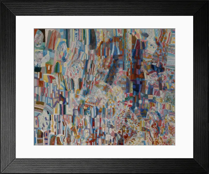 Framed Print : Composition, 1928-1929. Artist: Filonov, Pavel Nikolayevich (1883-1941) Framed Print : Composition, 1928-1929. Artist: Filonov, Pavel Nikolayevich (1883-1941)