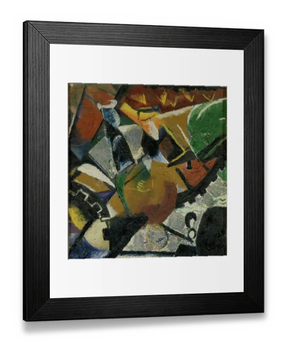 Framed Print : Composition, 1921. Artist: Palmov, Viktor Nikandrovich (1888-1929) Framed Print : Composition, 1921. Artist: Palmov, Viktor Nikandrovich (1888-1929)