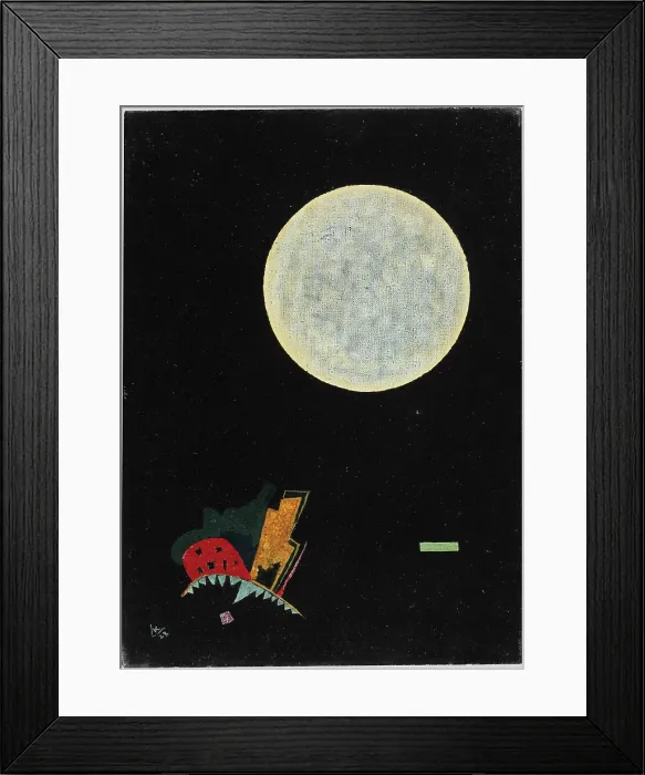 Framed Print : A Circle (A)