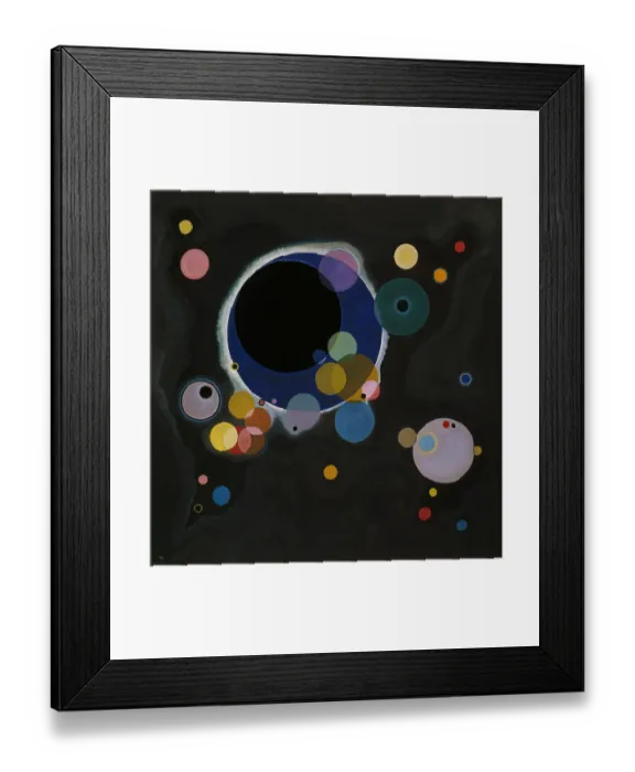 Framed Print : Several Circles Framed Print : Several Circles