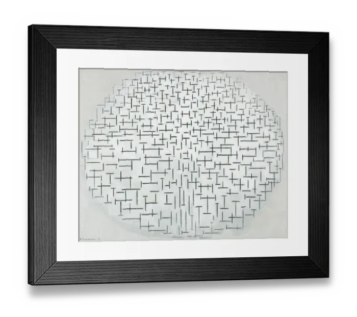 Framed Print : Composition 10 In Black And White Framed Print : Composition 10 In Black And White