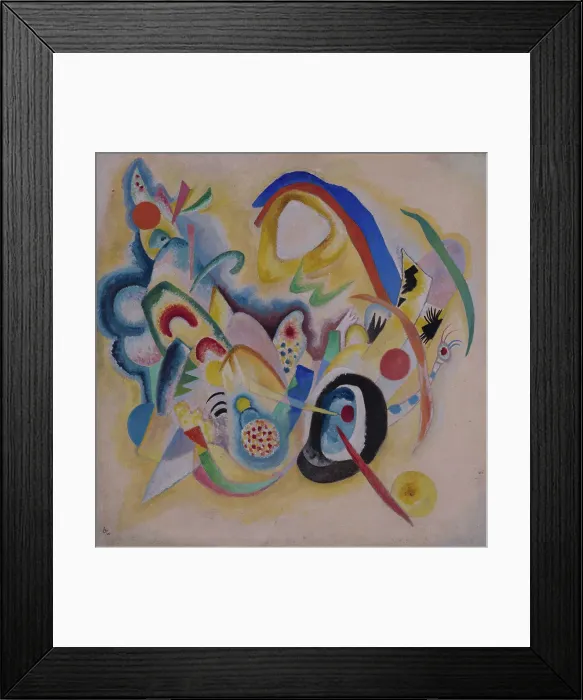 Framed Print : Composition In Yellow Framed Print : Composition In Yellow