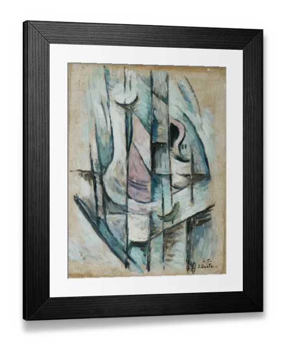Framed Print : Cubist Still-Life; Cubist Composition Framed Print : Cubist Still-Life; Cubist Composition