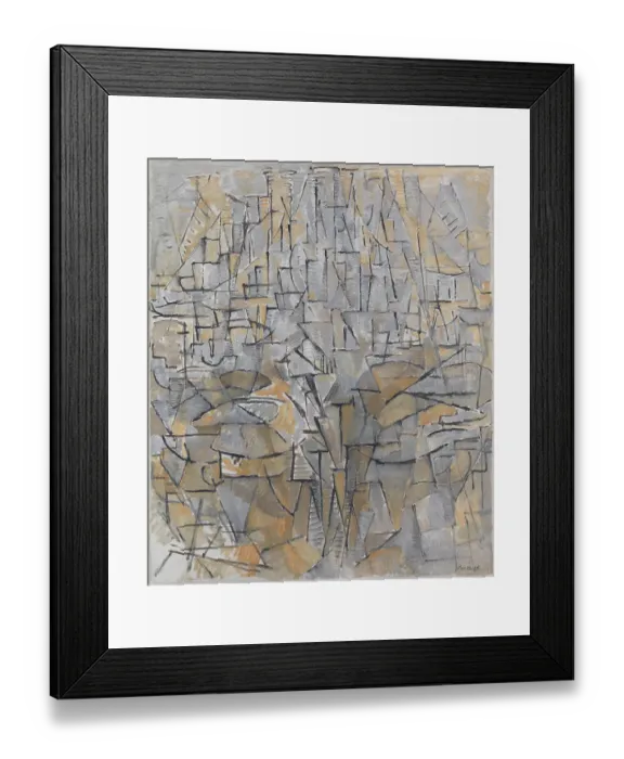 Framed Print : Tableau No. 4 / Composition No.Viii / Compositie 3 Framed Print : Tableau No. 4 / Composition No.Viii / Compositie 3