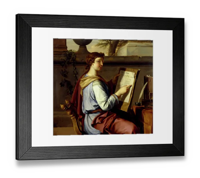Framed Print : Allegory Of Arithmetic Framed Print : Allegory Of Arithmetic