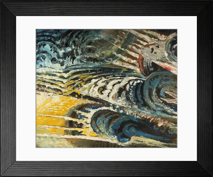 Framed Print : Abstract-Futurist Composition Framed Print : Abstract-Futurist Composition