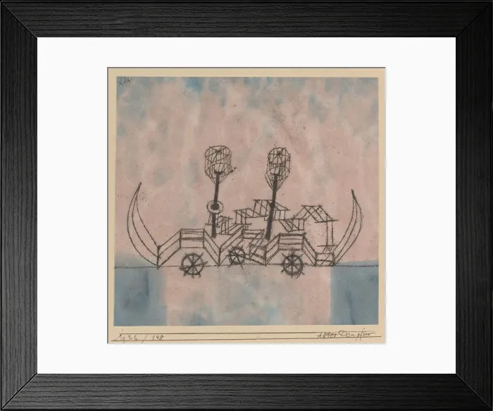 Framed Print : Alter Dampfer (Old Steamboat) Framed Print : Alter Dampfer (Old Steamboat)
