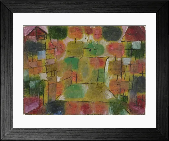 Framed Print : Baum Und Architektur--Rhythmen (Tree And Architecture--Rhythms) Framed Print : Baum Und Architektur--Rhythmen (Tree And Architecture--Rhythms)