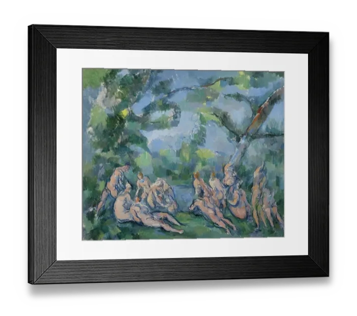 Framed Print : The Bathers