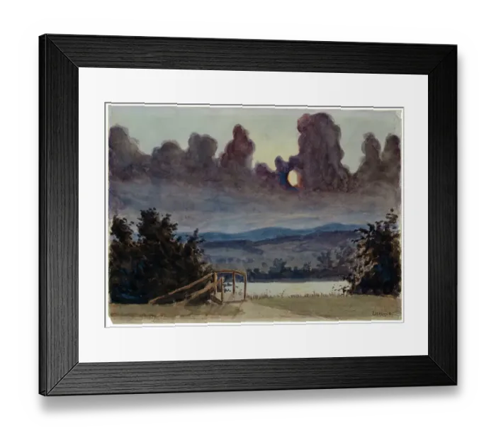 Framed Print : Dark Clouds Framed Print : Dark Clouds