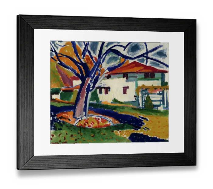 Framed Print : Blue Trees Framed Print : Blue Trees