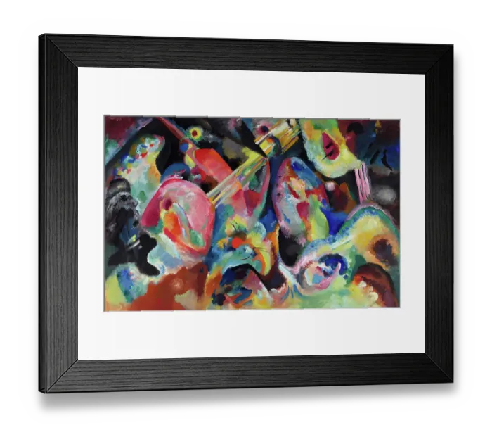 Framed Print : Improvisation. Deluge Framed Print : Improvisation. Deluge
