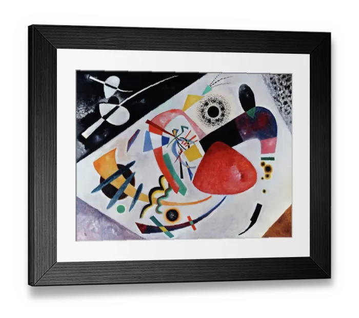 Framed Print : Red Spot Ii Framed Print : Red Spot Ii