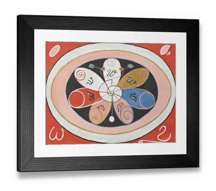 Framed Print : Evolution, No. 15, Group IV, The Seven-pointed Stars, 1908 Framed Print : Evolution, No. 15, Group IV, The Seven-pointed Stars, 1908