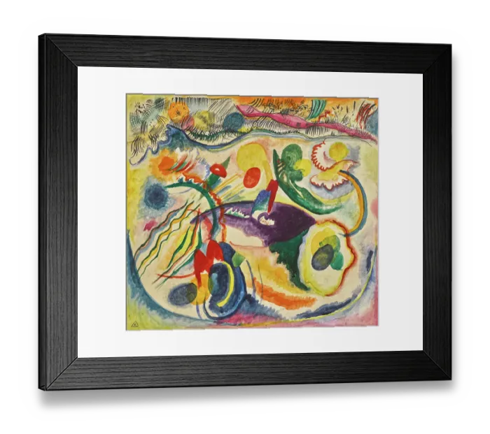 Framed Print : On The Theme Of The Last Judgement