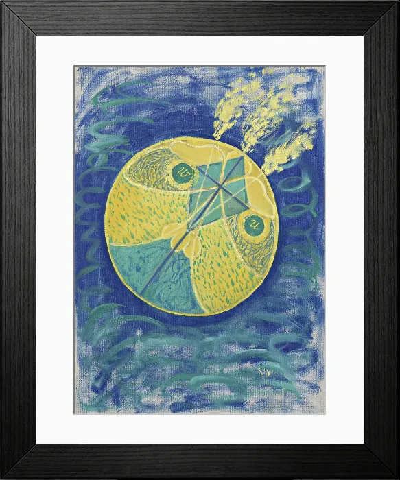 Framed Print : Group I, No. 7. Primordial Chaos, 1906-1907 Framed Print : Group I, No. 7. Primordial Chaos, 1906-1907