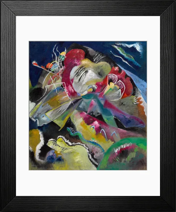 Framed Print : Painting With White Lines