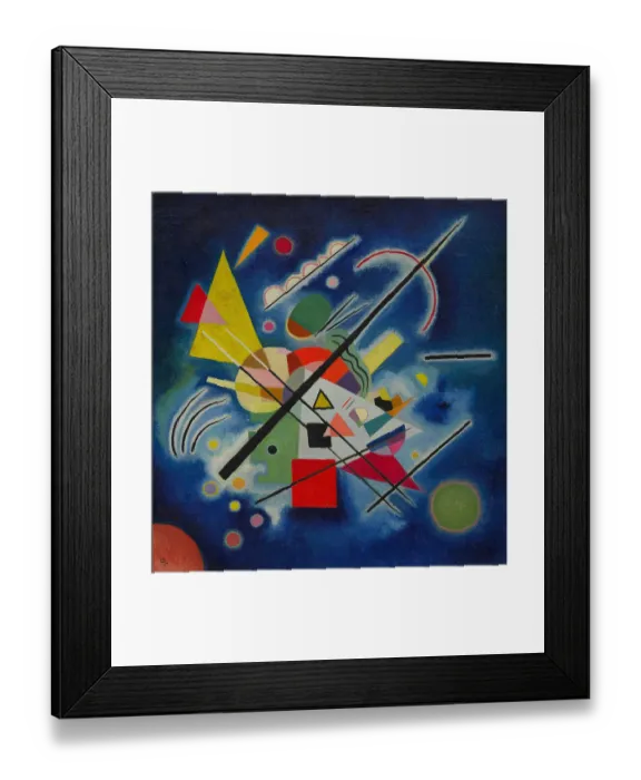 Framed Print : Blue Painting Framed Print : Blue Painting