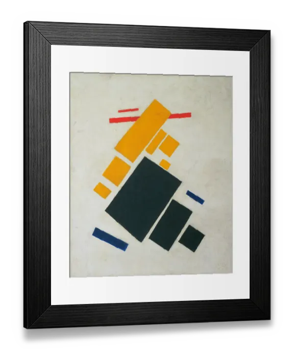 Framed Print : Suprematist Composition: Airplane Flying Framed Print : Suprematist Composition: Airplane Flying