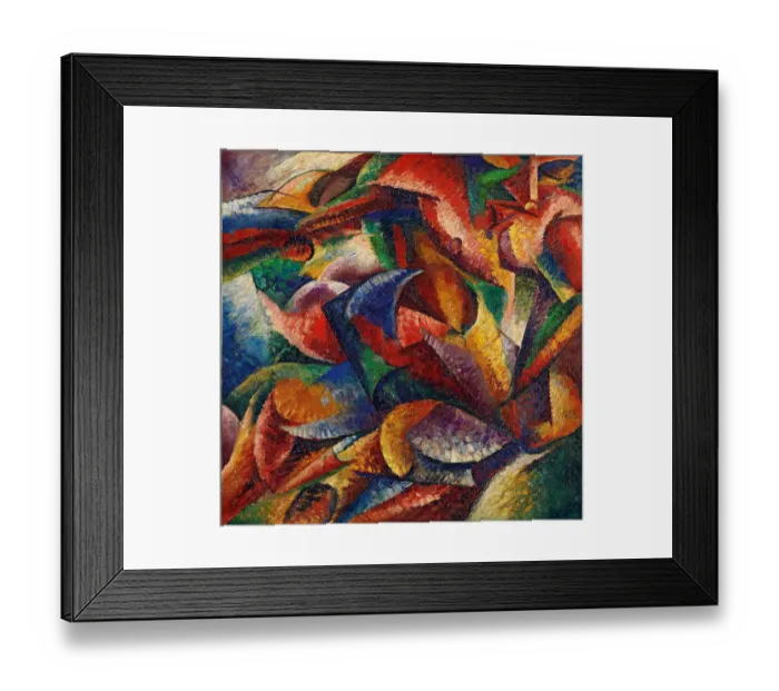 Framed Print : Dinamismo Di Un Corpo Umano Framed Print : Dinamismo Di Un Corpo Umano