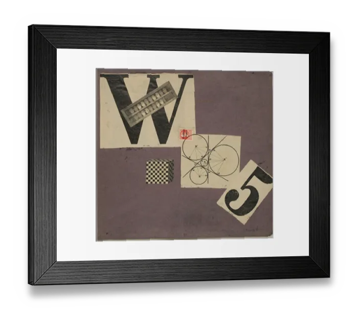 Framed Print : Manifeste W 5 (Weststupidien 5) Framed Print : Manifeste W 5 (Weststupidien 5)