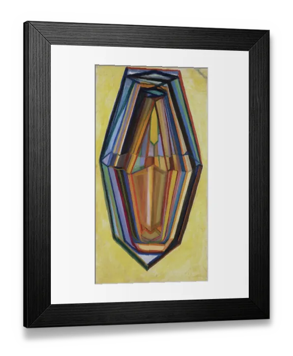 Framed Print : Self-Portrait Crystal Framed Print : Self-Portrait Crystal