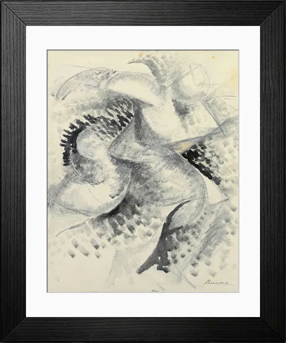 Framed Print : Dynamism Of A Human Body (Dinamismo Di Un Corpo Umano) Framed Print : Dynamism Of A Human Body (Dinamismo Di Un Corpo Umano)