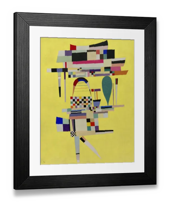 Framed Print : Yellow Painting Framed Print : Yellow Painting