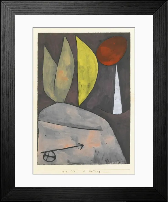 Framed Print : In Position